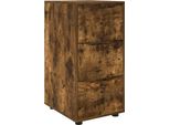 Syfax™ Armadio Rovere Fumé 40 X 48 X 81 Cm Legno Multistrato