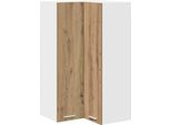 Syfax™ Armadio Pensile Rovere Artigiano E Bianco 57 X 57 X 100 Cm