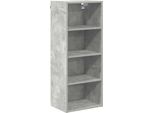 Syfax™ Armadio Pensile Grigio Cemento 40 X 29,5 X 100 Cm