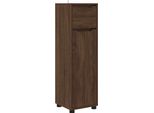 Syfax™ Mobile Da Bagno Con Cassetto Rovere Marrone 30,5 X 30 X 101 Cm