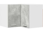 Syfax™ Armadio Pensile Grigio Cemento E Bianco 57 X 57 X 40 Cm