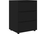 Syfax™ Armadio Nero 60 X 48 X 81 Cm Legno Multistrato