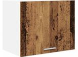 Syfax™ Armadio Pensile Con Porta Legno Antico E Bianco 50 X 31 X 40 Cm