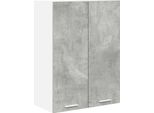 Syfax™ Armadio Pensile Con Porta Grigio Cemento 60 X 31 X 80 Cm
