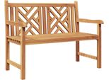 Syfax™ Panchina Marrone 114 X 60 X 90 Cm Legno Di Teak Solido