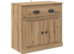 Syfax™ Credenza Con Cassetto Rovere Artigianale 70 X 35,5 X 67,5 Cm