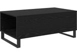 Syfax™ Tavolino Da Salotto Con Cassetto Rovere Nero 90 X 50 X 36,5 Cm