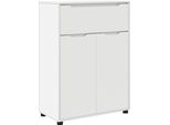 Syfax™ Mobile Da Bagno Bianco 72,5 X 36,5 X 100 Cm Legno Multistrato