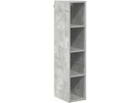 Syfax™ Armadio Pensile Grigio Cemento 20 X 29,5 X 100 Cm