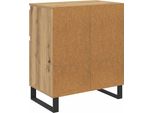 Syfax™ Credenza Con Cassetto Rovere Artigianale 60 X 35 X 70 Cm
