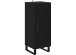 Syfax™ Credenza Rovere Nero 34,5 X 34 X 90 Cm