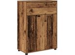 Syfax™ Mobile Da Bagno Con Cassetto Legno Vecchio 72,5 X 36,5 X 100 Cm