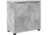 Syfax™ Mobile Per Lavabo Da Bagno Grigio Cemento 60 X 30 X 60 Cm