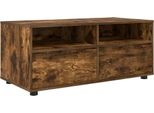 Syfax™ Mobile Tv Rovere Fumé 100 X 48 X 43 Cm Legno Multistrato