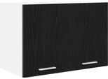 Syfax™ Armadio Pensile 2 Pcs Rovere Nero E Bianco 60 X 31 X 40 Cm
