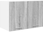 Syfax™ Armadio Pensile Grigio Sonoma E Bianco 60 X 31 X 40 Cm