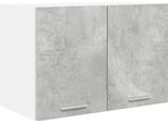 Syfax™ Armadio Pensile Grigio Cemento E Bianco 60 X 31 X 40 Cm