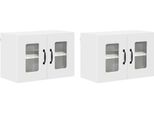 Syfax™ Mobile Da Cucina Kalmar 2 Pcs Bianco 60 X 31 X 40 Cm