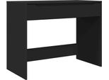 Syfax™ Scrivania Con Cassetto Nero 100 X 50 X 78 Cm Legno Multistrato