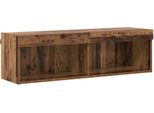 Syfax™ Set Mobile Tv Legno Vecchio 100 X 30 X 30 Cm Legno Multistrato
