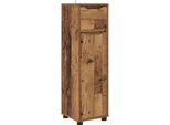 Syfax™ Mobile Da Bagno Con Cassetto Legno Vecchio 30,5 X 30 X 101 Cm