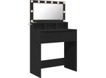 Syfax™ Tavoli Da Trucco Per Camera Da Letto Nero 80 X 39,6 X 135 Cm