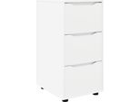 Syfax™ Armadio Bianco 40 X 48 X 81 Cm Legno Multistrato