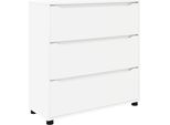 Syfax™ Armadio Bianco 80 X 31 X 81 Cm Legno Multistrato