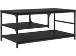 Syfax™ Tavolino Da Salotto Rovere Nero 90 X 49 X 40 Cm
