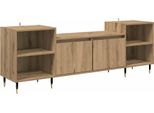 Syfax™ Mobile Tv Rovere Artigianale 160 X 35 X 55 Cm Legno Multistrato