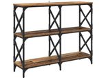 Syfax™ Tavolo Consolle Legno Vecchio 100 X 28 X 80,5 Cm