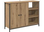 Syfax™ Credenza Rovere Artigianale 100 X 33 X 75 Cm Legno Multistrato