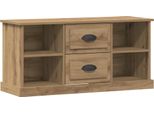 Syfax™ Mobile Tv Con Cassetto Rovere Artigianale 99,5 X 35,5 X 48 Cm