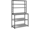 Syfax™ Mensola Da Cucina Grigio Sonoma 100 X 40 X 168 Cm