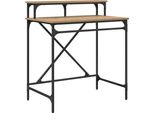 Syfax™ Scrivania Rovere Artigianale 80 X 50 X 90 Cm Legno Multistrato