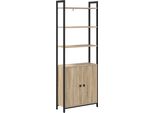 Syfax™ Armadio Per Libri Rovere Sonoma 60 X 24 X 161 Cm