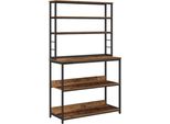 Syfax™ Mensola Da Cucina Legno Vecchio 100 X 40 X 168 Cm