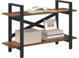 Syfax™ Libreria Rovere Fumé 100 X 33,5 X 64 Cm Legno Multistrato