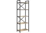 Syfax™ Libreria Rovere Sonoma 56 X 34 X 171 Cm Legno Multistrato