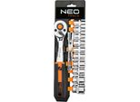 Neo Tools Chiave A Bussola Da 3/8", Set Di 12 Pezzi"