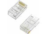 Connettore RJ45 Aisens A139-0657/ Cat.6/ 100 Pz