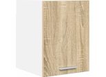 Syfax™ Armadio Pensile Quercia Sonoma E Bianca 30 X 31 X 40 Cm