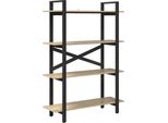 Syfax™ Libreria Rovere Sonoma 100 X 33,5 X 140 Cm Legno Multistrato