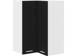 Syfax™ Armadio Pensile Rovere Nero E Bianco 57 X 57 X 80 Cm