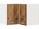 Syfax™ Armadio Pensile Legno Antico E Bianco 57 X 57 X 40 Cm
