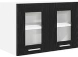 Syfax™ Armadio Pensile Rovere Nero 60 X 31 X 40 Cm Legno Multistrato