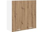 Syfax™ Armadio Pensile Con Porta Rovere Artigianale 80 X 31 X 80 Cm