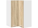 Syfax™ Armadio Pensile Quercia Sonoma E Bianca 57 X 57 X 80 Cm