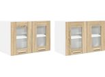 Syfax™ Armadio Pensile Con Porta 2 Pcs Rovere Sonoma 60 X 31 X 40 Cm