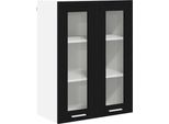 Syfax™ Armadio Pensile Rovere Nero 60 X 31 X 80 Cm Legno Multistrato